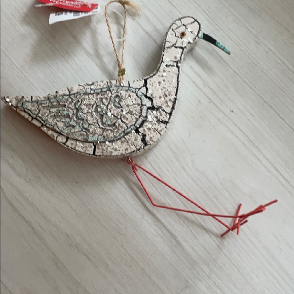 Bird handing ornament